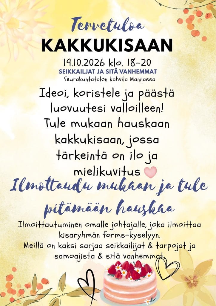 kakkukisat 19.10.2026 - Lue lisää