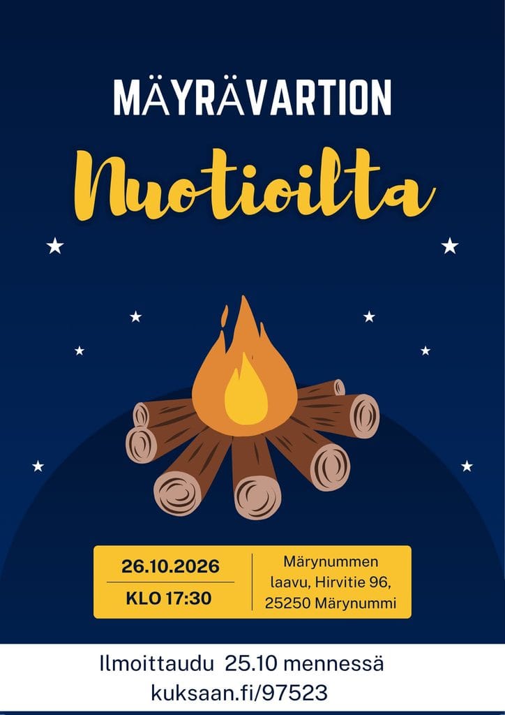 Mäyrävartion nuotioilta - Lue lisää